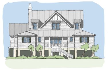 Blue Bay Cottage Coastal House Plans