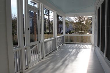 Dewees Breeze Back Screened Porch